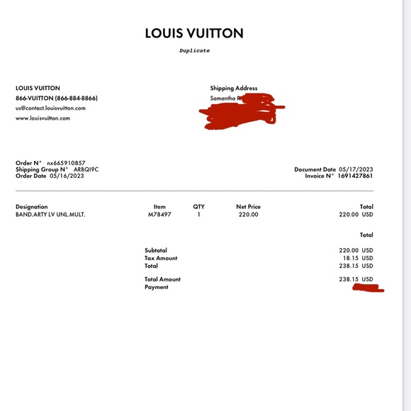 Louis Vuitton Arty LV Unlocked Bandeau โค๏ธ - Picture 7 of 7